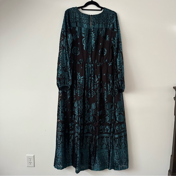 NWT Soft Surroundings Velvet Dimora Dress - Picture 9 of 10